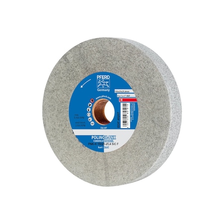 Pferd Convolute Wheel, 9Sf, 6"x1"x1 48207
